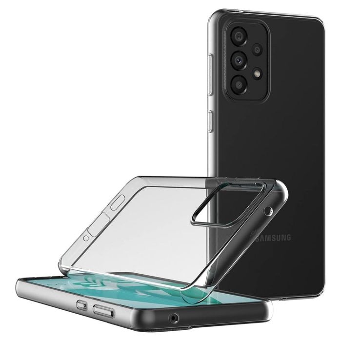 Husa pentru Samsung Galaxy A33 5G din silicon Transparent