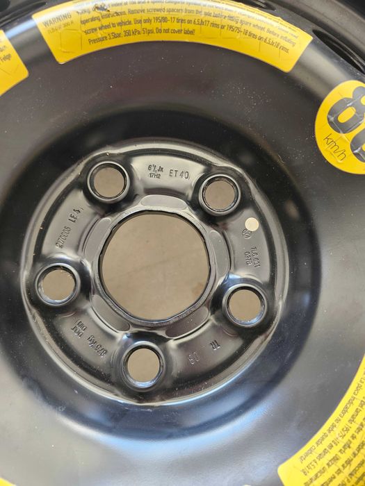 Roata rezerva Slim VW Touareg, Chaenne, T5, T6, Amarok