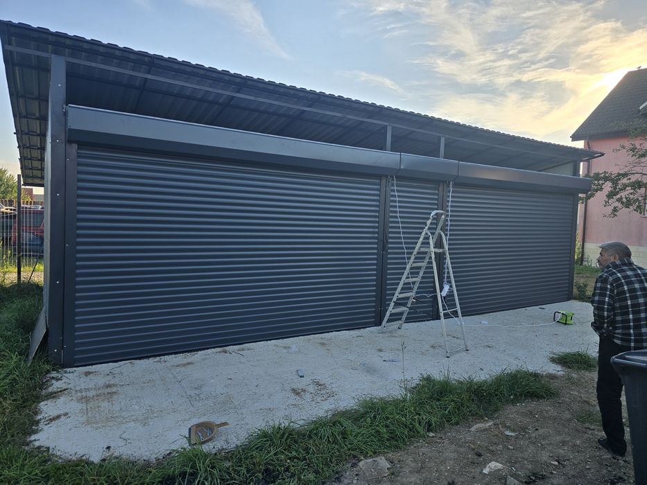 Usi garaj Tip rulou aluminiu