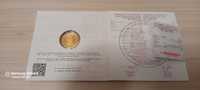 Продавам монета Паисий Хилендарски - 2 златни лева