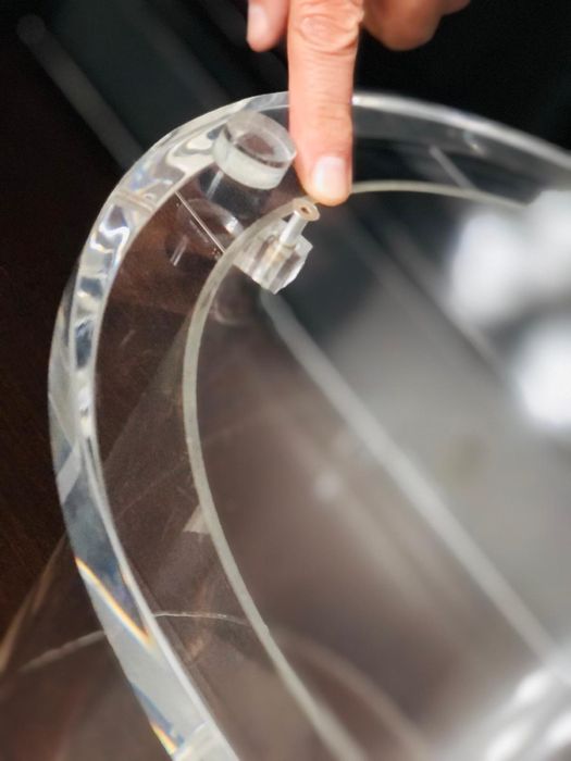 cutii plexiglass acryl exponate colectii