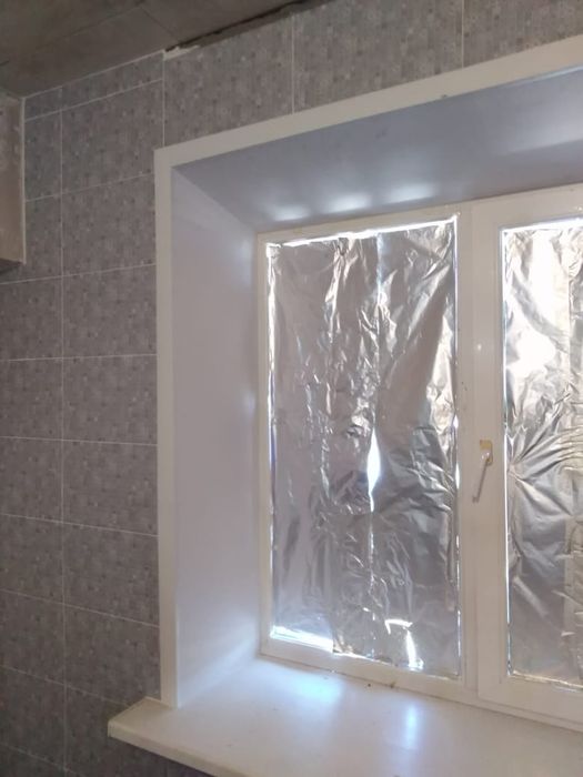 Пластиковые ОТКОСЫ на окна отливы подоконники