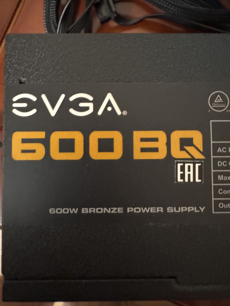 Блок питания EVGA BQ600w