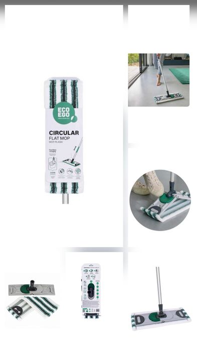 Комплект моп York + телескопичен уред за прах York комплект