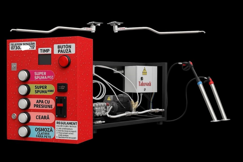 Automatizare SelfService CarWash