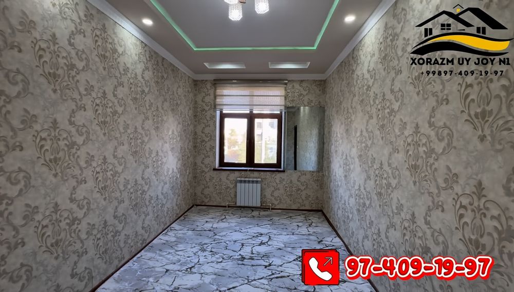 Урганч шахар Ал хоразмий куча Миллий банк ёнида янги дом сотилади