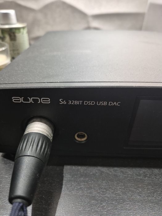 Aune S6 32bit DSD DAC + Sennheiser HD6xxx + custom cable