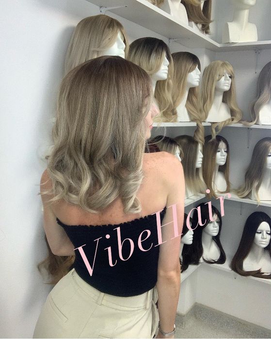 Perucă ombre breton lung