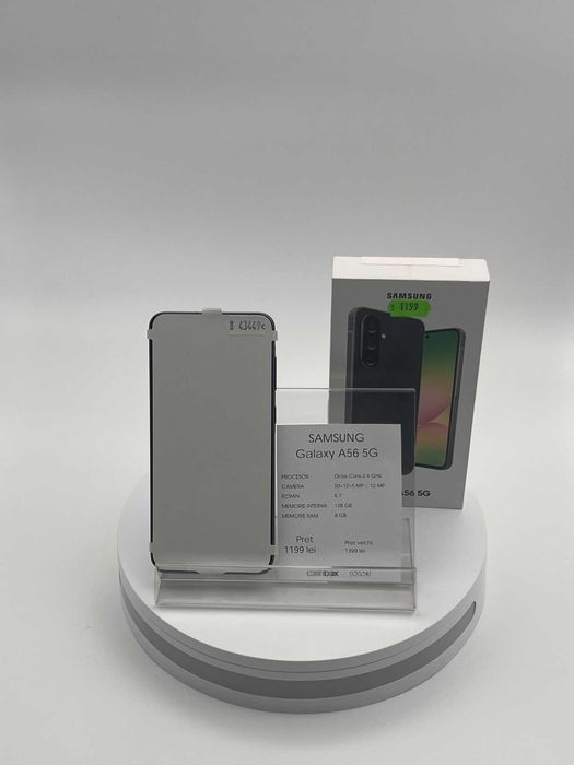 Garantie 24 luni Samsung Galaxy A56 5G 128GB Nou  CashBox