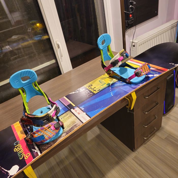 Placa snowboard Cygnus 150 cu legaturi Ride M