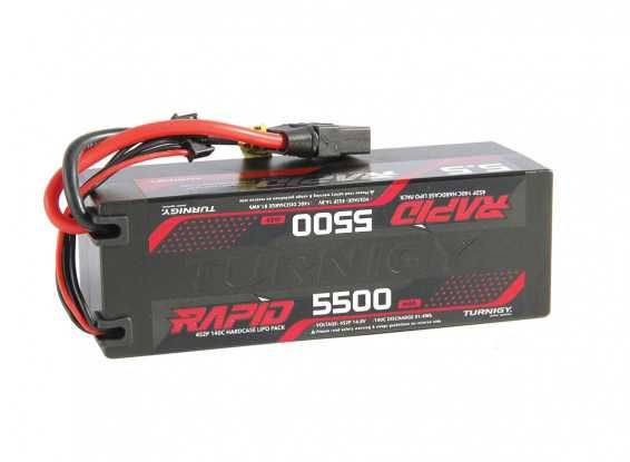 Acumulator LiPo 4S Turnigy Rapid 5500mAh 140C 14.8v Navomodel