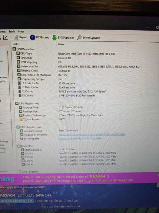 Procesor PC Intel i5
