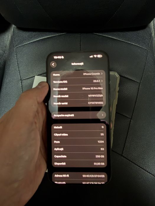 Iphone 16 Pro Max 256 gb FULL BOX