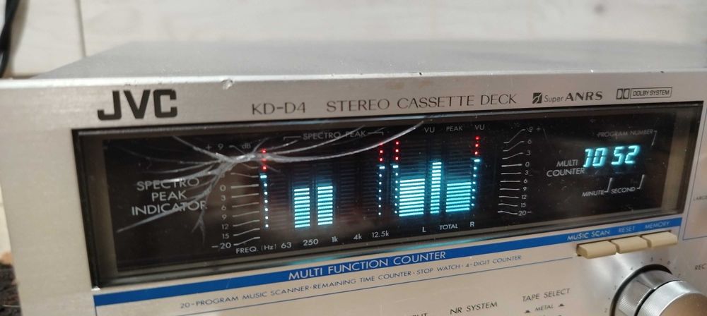 Casetofon deck JVC D4