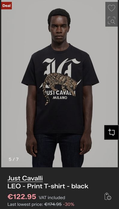 Мъжка тениска Just Cavalli