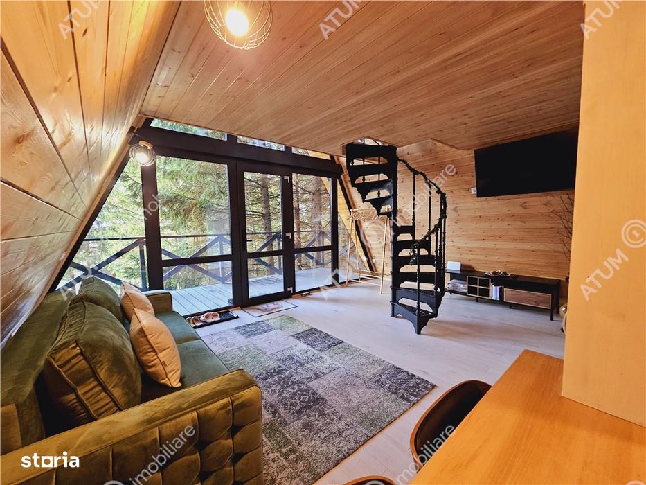 Casa tip A  Frame de inchiriat in Avrig zona Valea Avrigului,Porumbacu