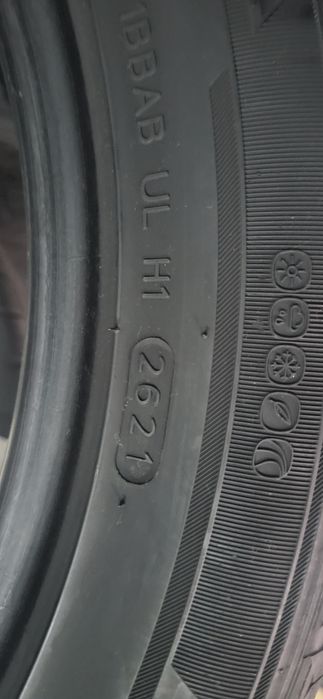 2 anvelope 225 50 17 Hankook toate anotimpurile 2021 6,5mm
