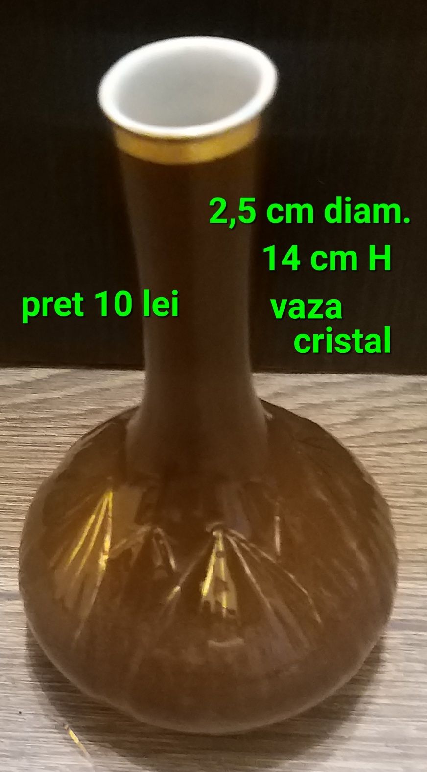 Vaze : ceramica/cristal/sticla