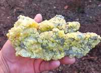 Sulf minerale flori de mina