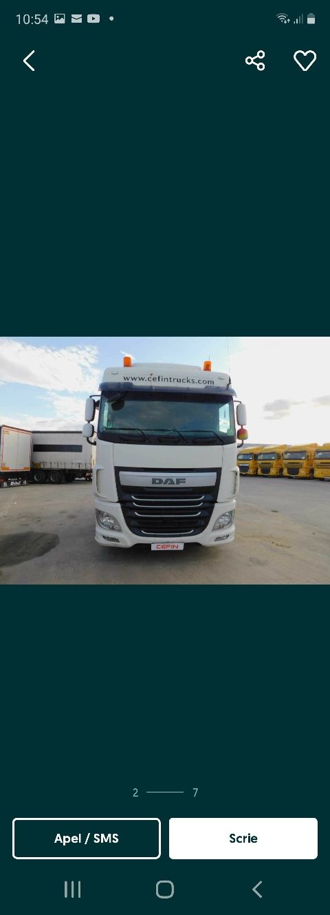 Dezmembrez daf xf 106