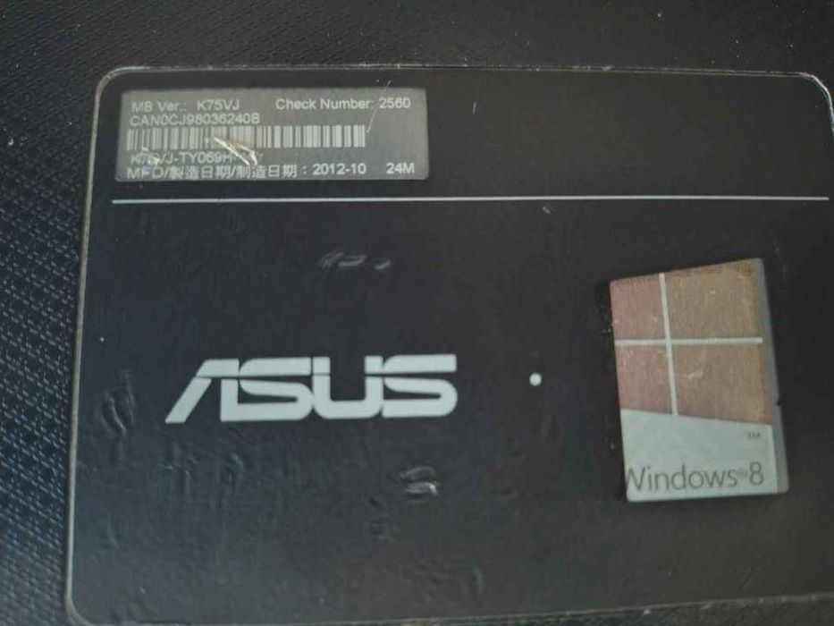 Laptop Asus K75VJ