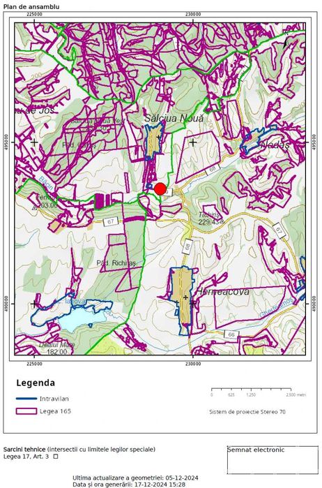 Vanzare teren intravilan Salciua Noua