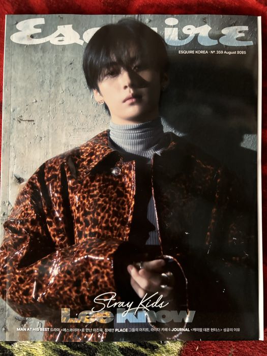 журнал с lee know stray kids