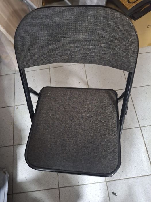 Scaune pliabile h98 cm, sezut 40x40 cm, bucatarie, living, tapisate
