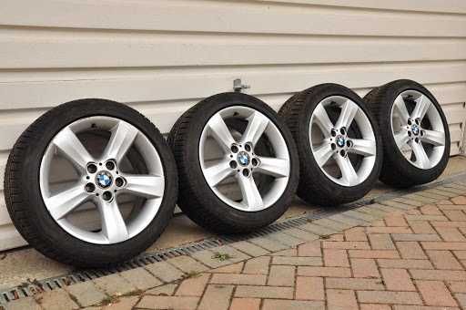 Джанти БМВ стил 119 - 8x17, ET 47, 5х120 - с летни гуми 225 45 17