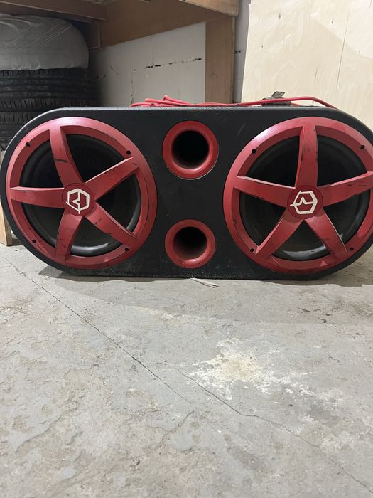 Саб буфер в комплекте с уселителем!