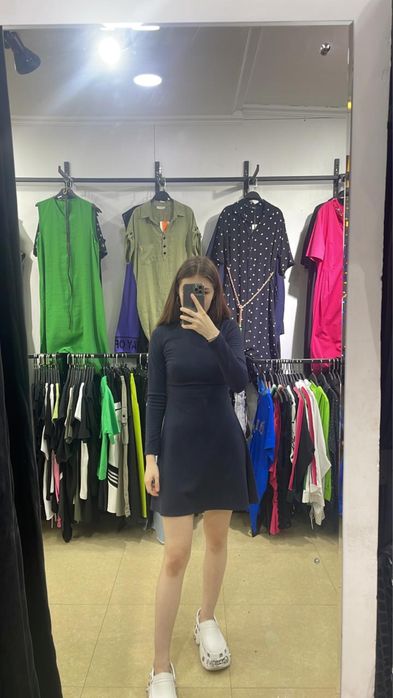 Платье школьное под фартук