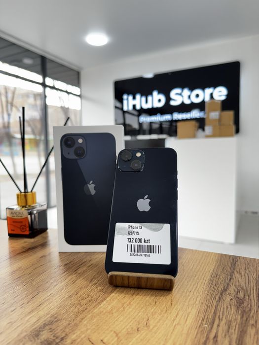 iPhone 13 • 128GB / 71% Midnight Айфон 13 • 128гб / 71% Темный