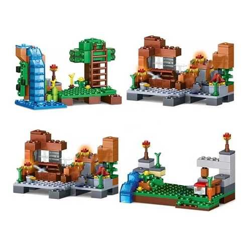 Set Lego Minecraft, 163 si 378 piese, figurine