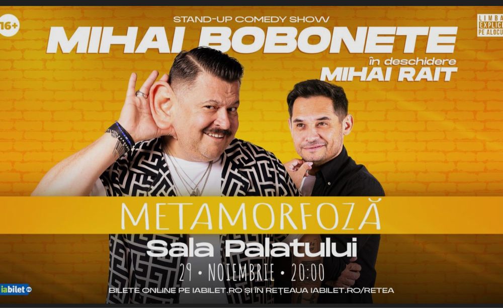 Bilete Bobonete 29.11.2025