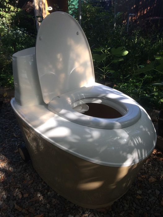 Эко туалет для дачи (торфяной)