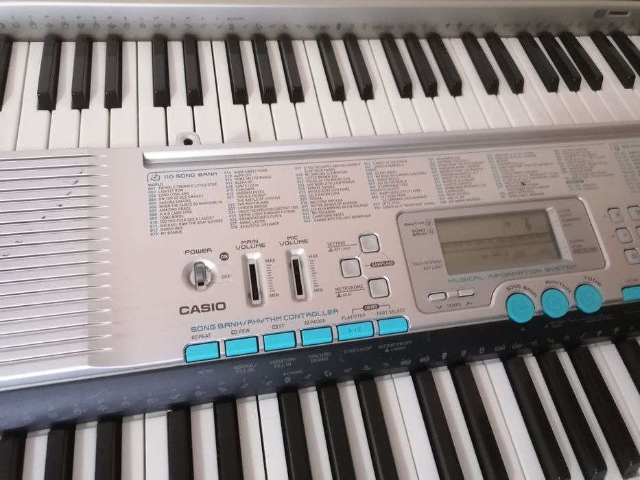 CASIO Lk-215 220 USB pian digital orga clape iluminate microfon