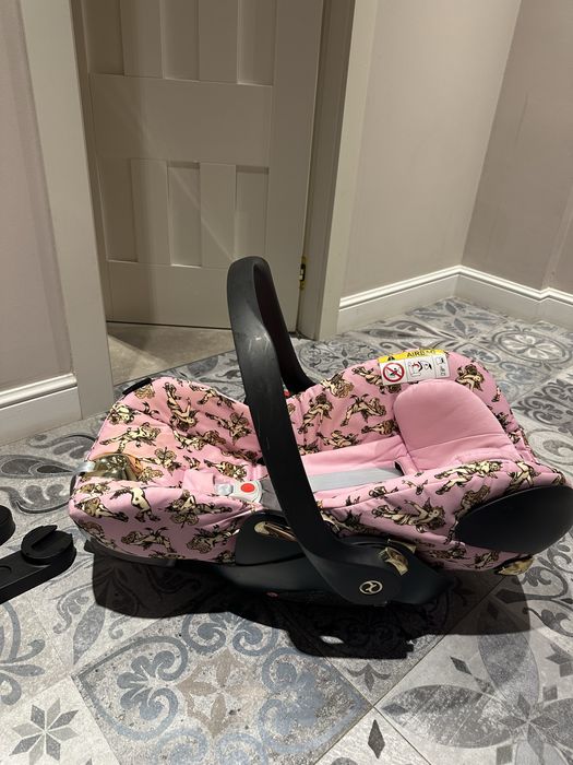 Scoica Cybex Cloud Q Jeremy Scott Cherubs Pink