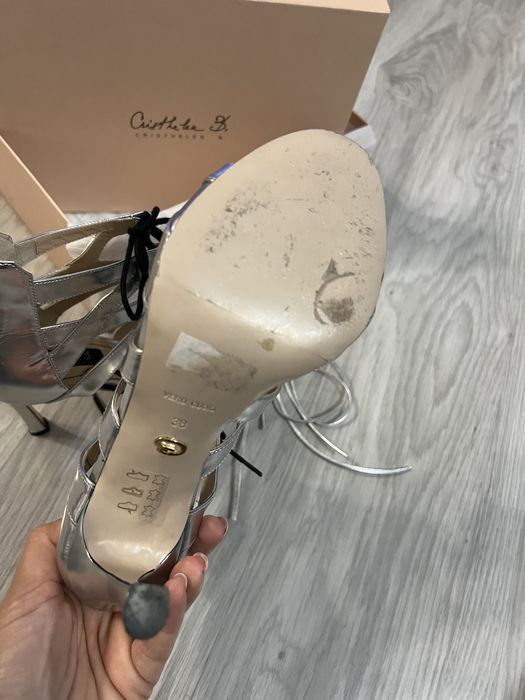 Sandale cu siret Musette tip botine