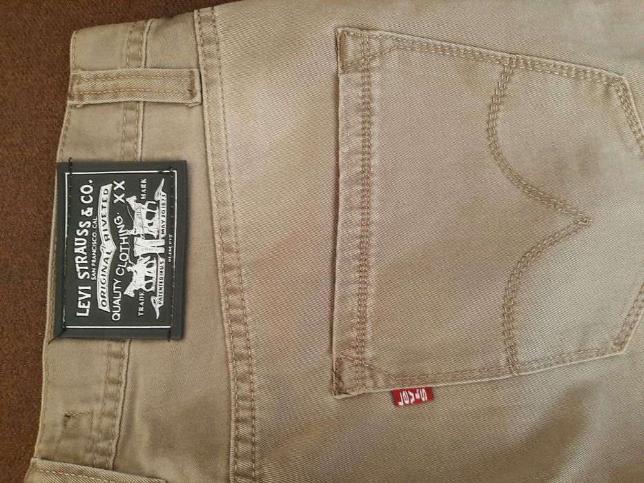Blugi bărbătești LEVI'S, bej ,standard