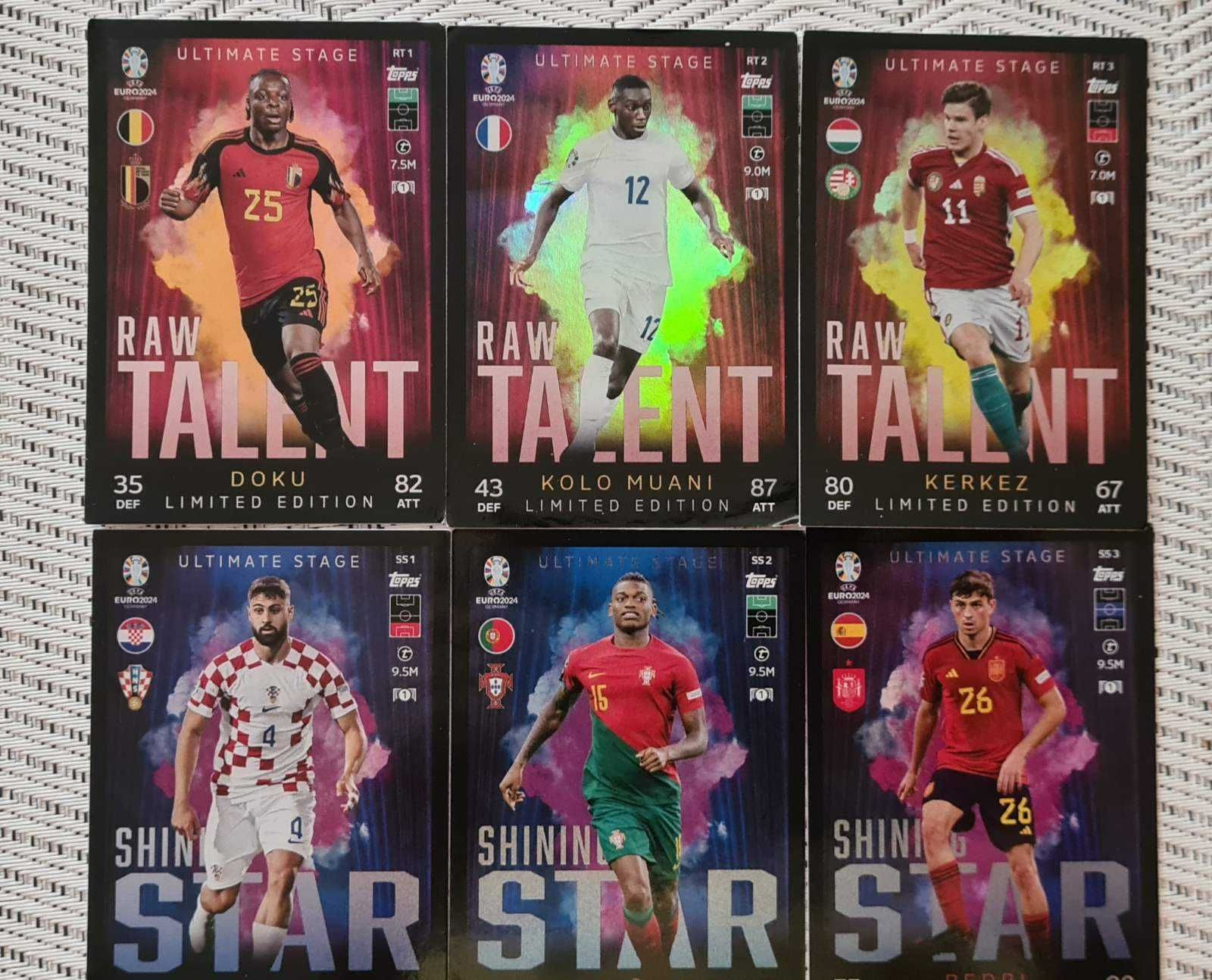 Колекционерски карти Euro 24 ,,Match Attax’’ - 40 бр.