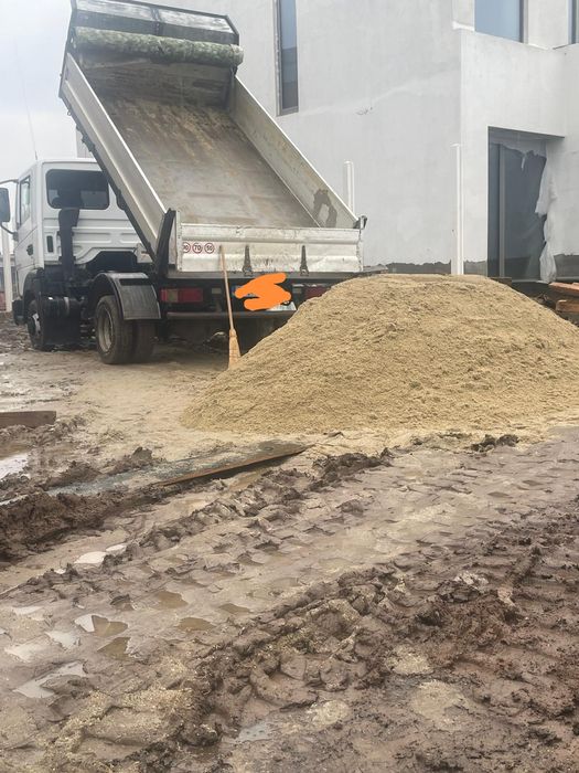 Nisip Balast Piatra Pamînt executam lucrări Miniexcavator și Bobcat