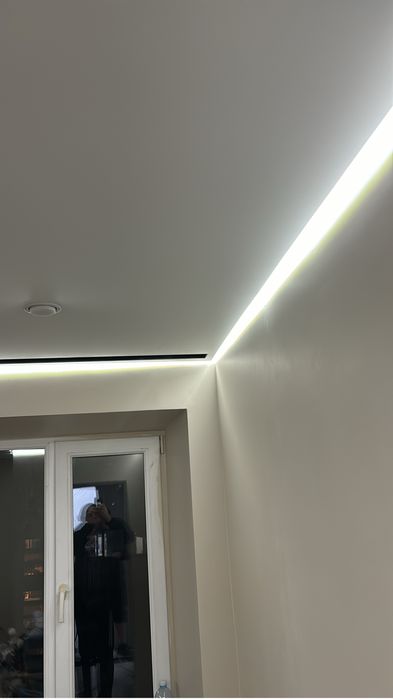 Натяжные потолки 1500 кв метр!слив воды