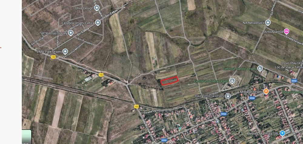 Vand teren extravilan Urseni 2163mp