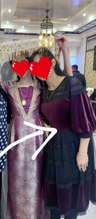 Вечерний бардовый куйлак