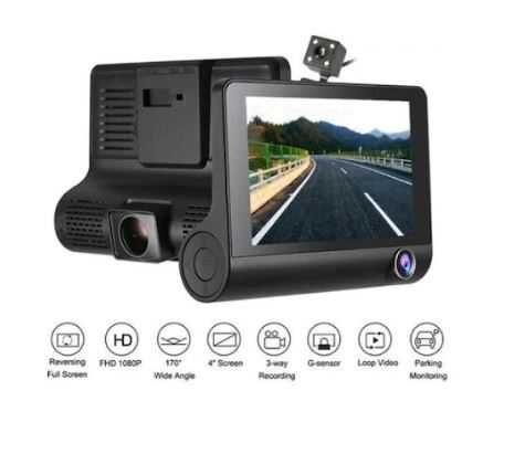 Видеорегистратор с три камери