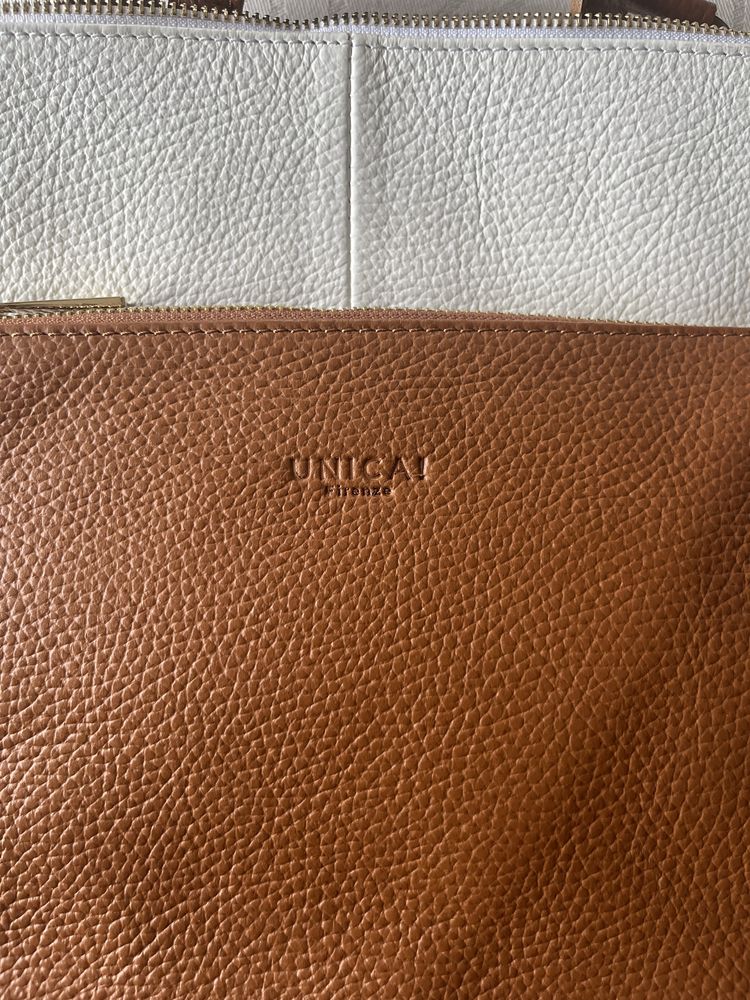 Кожена чанта раница Unica!