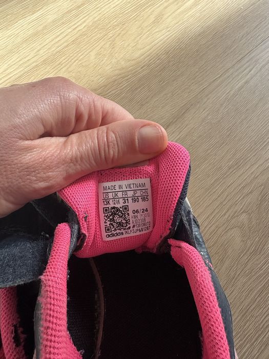 Детски обувки адидас синьо/розово