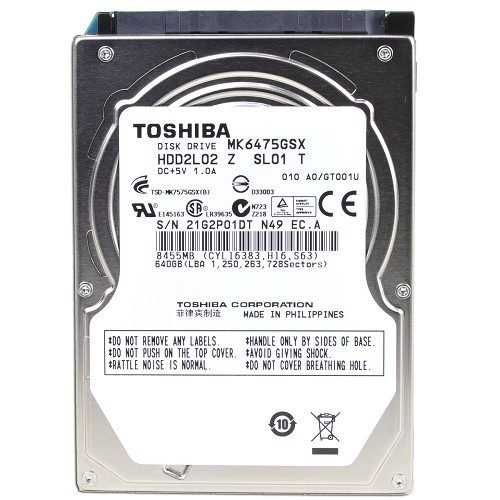 HDD 640Gb Toshiba MK6475GSX Sata II 3 Гбит/c, 3.5", 5400rpm cache 8Mb.