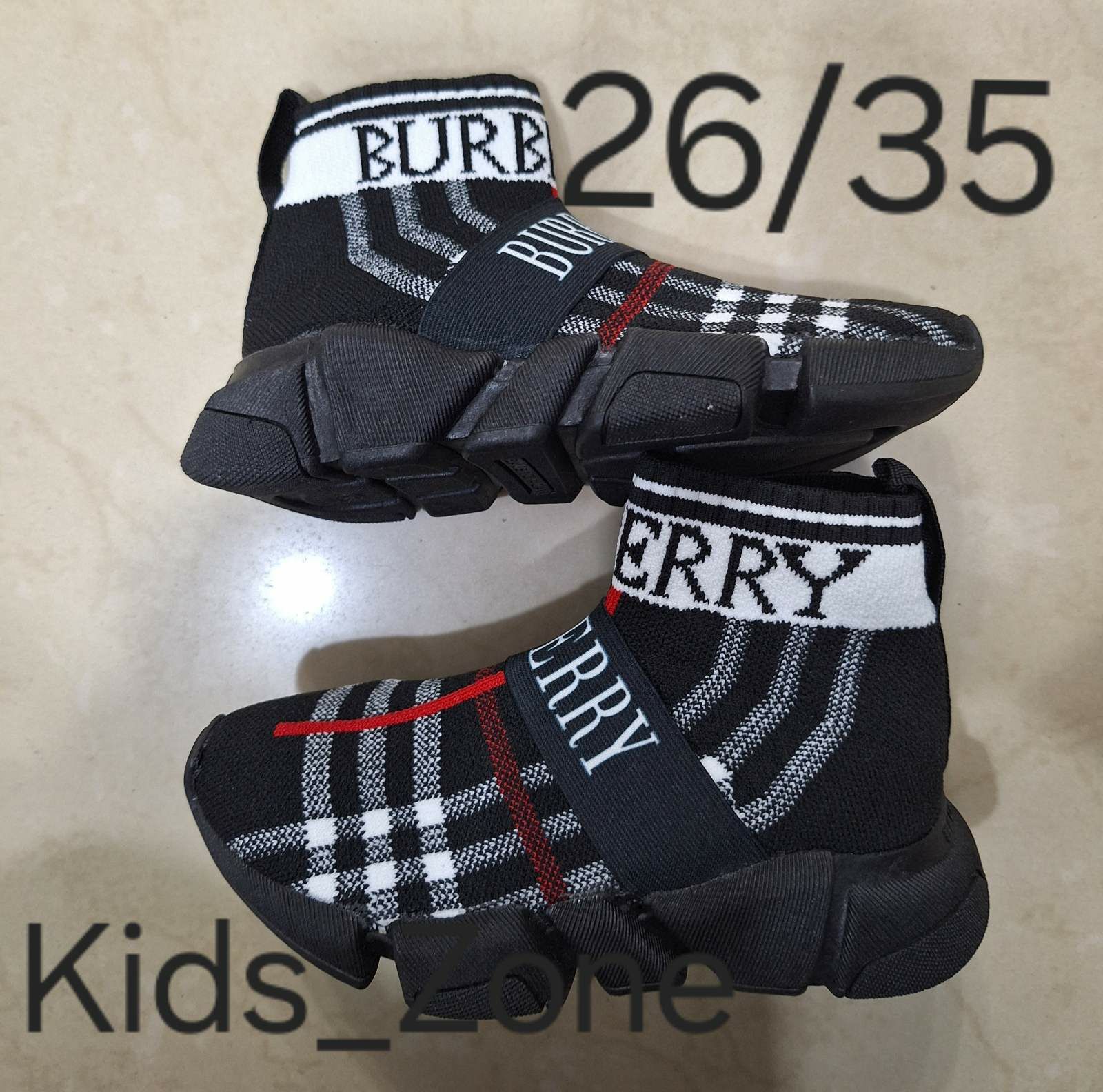Детски обувки BURBERRY