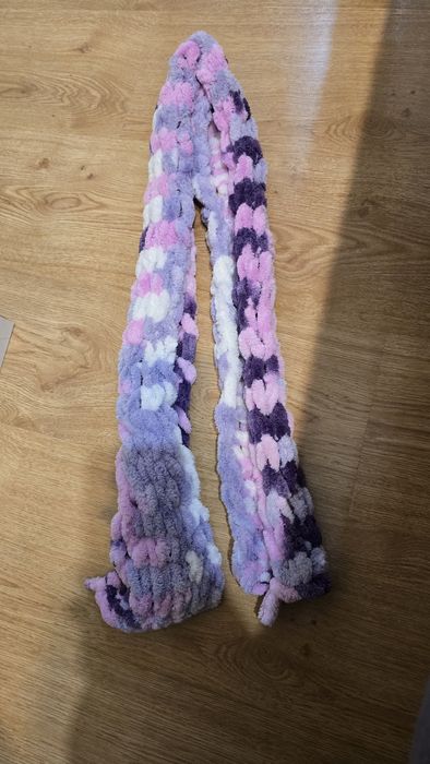 Дизайнерски  ръчен памучен шал